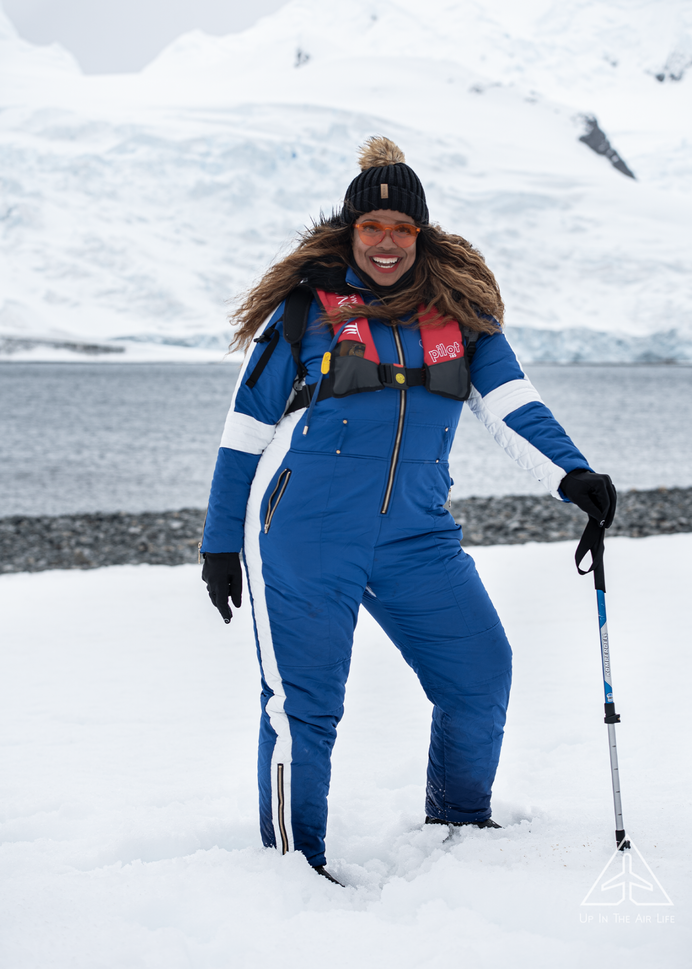 Claire B. Soares in Antarctica